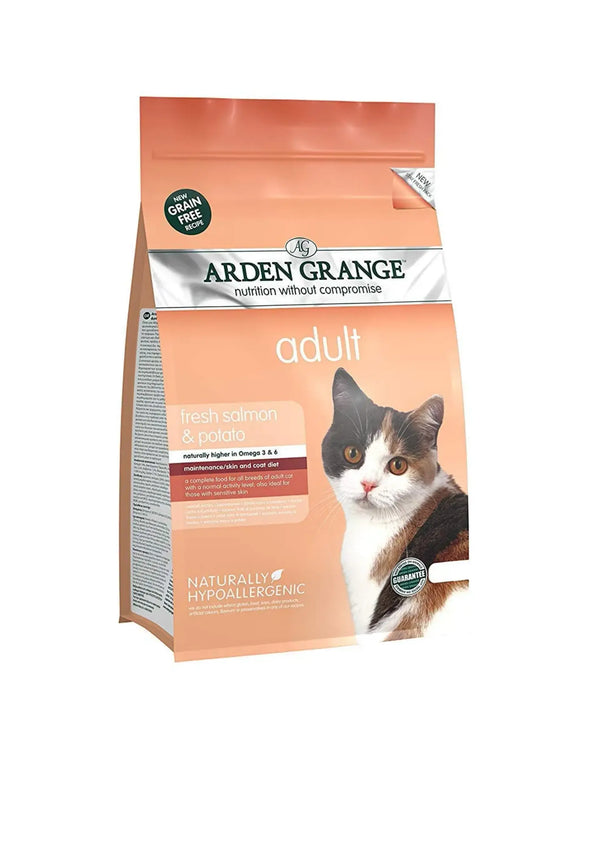 Arden Grange Adult Cat Salmon Food 400 Gms