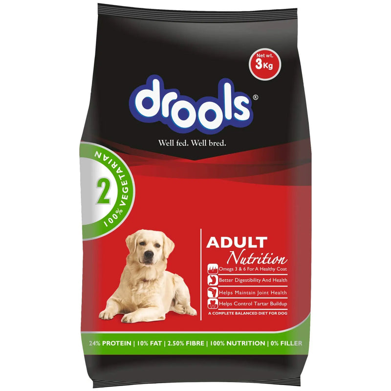 DROOLS Daily Nutrition Adult 100% Vegetarian 3 kg