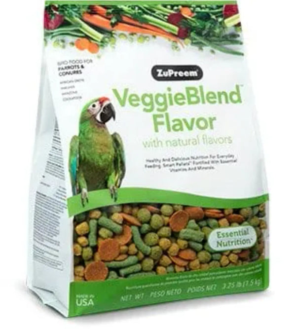 Zupreem Veggie Blend Food For Parrot 1.47 Kg