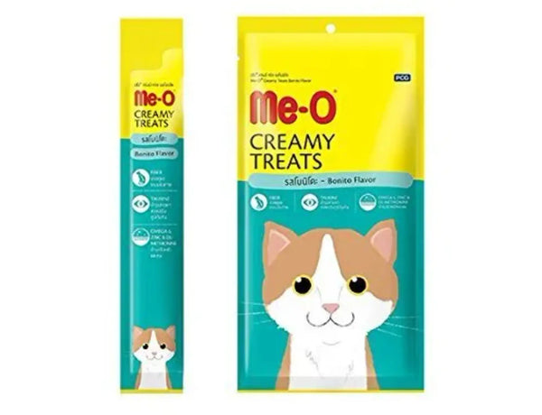 Meo Creamy Cat Treats Bonito Flavour 60gm
