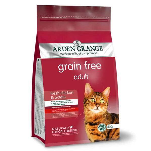 Arden Grange Adult Cat Chicken Food 400 Gms
